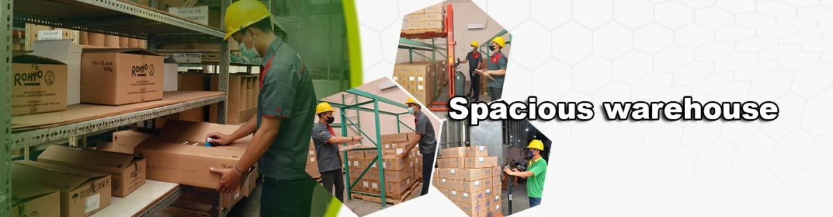 Spacious warehouse